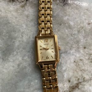 Stunning Seiko gold watch